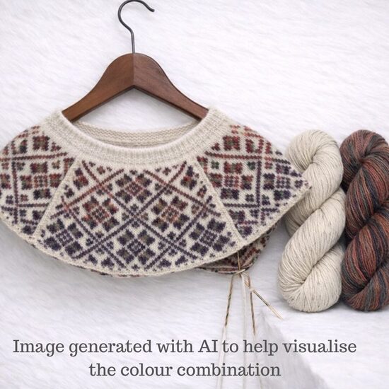 Dundaga Wool / D- 15 Twilight Merlot